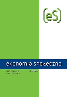 					View Vol. 2 (2016): Ekonomia Społeczna
				